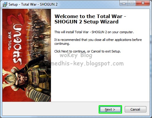 Cara Instal Total War: Shogun 2